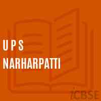 U P S Narharpatti Middle School Logo