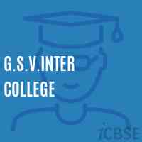 G.S.V.Inter College Middle School Logo