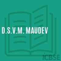 D.S.V.M. Maudev Primary School Logo