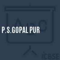 P.S.Gopal Pur Primary School Logo