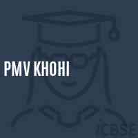 Pmv Khohi Middle School Logo