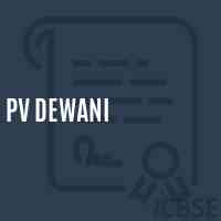 Pv Dewani Primary School Logo