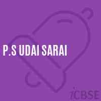 P.S Udai Sarai Primary School Logo