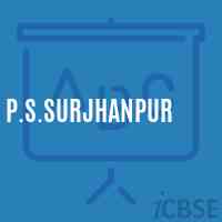 P.S.Surjhanpur Primary School Logo