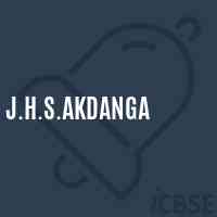 J.H.S.Akdanga Middle School Logo