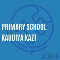 Primary School Kaudiya Kazi Logo