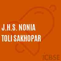 J.H.S. Nonia Toli Sakhopar Middle School Logo