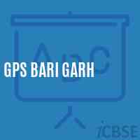 Gps Bari Garh Primary School Logo