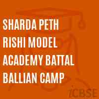 Sharda Peth Rishi Model Academy Battal Ballian Camp Middle School Logo