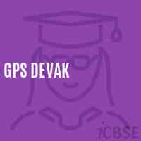 Gps Devak Primary School Logo