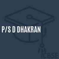 P/s D Dhakran Middle School Logo