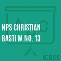 Nps Christian Basti W.No. 13 Primary School Logo