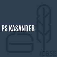 Ps Kasander Primary School Logo