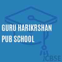 Guru Harikrshan Pub School Logo