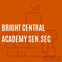 Bright Central Academy Sen.Sec Senior Secondary School Logo