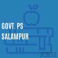 Govt. Ps Salampur Primary School Logo
