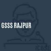 Gsss Rajpur High School Logo