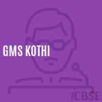 Gms Kothi Middle School Logo