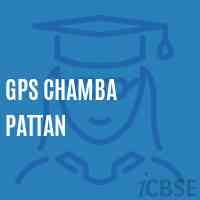 Gps Chamba Pattan Primary School Logo