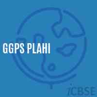 Ggps Plahi Primary School Logo