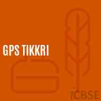 Gps Tikkri Primary School Logo