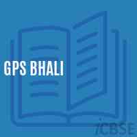Gps Bhali Primary School Logo