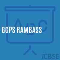 Ggps Rambass Primary School Logo