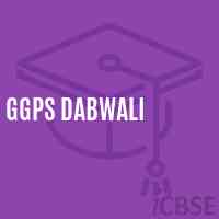 Ggps Dabwali Primary School Logo
