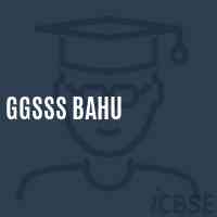 Ggsss Bahu High School Logo