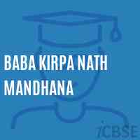 Baba Kirpa Nath Mandhana Secondary School Logo