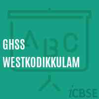 Ghss Westkodikkulam Secondary School Logo