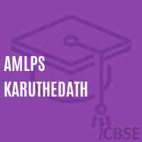 Amlps Karuthedath Primary School Logo
