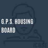 G.P.S. Housing Board Primary School Logo