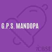 G.P.S. Mandopa Primary School Logo
