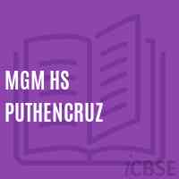 Mgm Hs Puthencruz School Logo