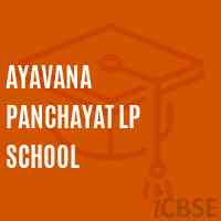 Ayavana Panchayat Lp School Logo