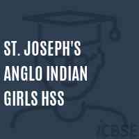 St. Joseph'S Anglo Indian Girls Hss Senior Secondary School Logo