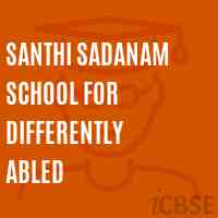 Santhi Sadanam School For Differently Abled Logo