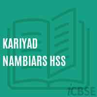 Kariyad Nambiars Hss High School Logo