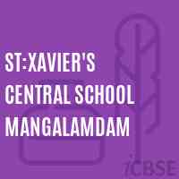 St:xavier'S Central School Mangalamdam Logo