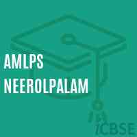 Amlps Neerolpalam Primary School Logo