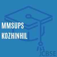 Mmsups Kozhinhil Middle School Logo