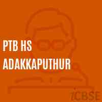 Ptb Hs Adakkaputhur High School Logo