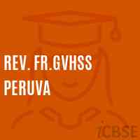 Rev. Fr.Gvhss Peruva High School Logo