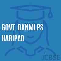 Govt. Dknmlps Haripad Primary School Logo