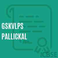 Gskvlps Pallickal Primary School Logo