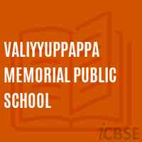 Valiyyuppappa Memorial Public School Logo