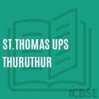 St.Thomas Ups Thuruthur Middle School Logo