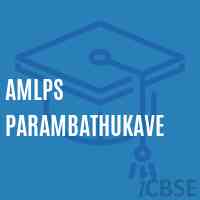 Amlps Parambathukave Primary School Logo