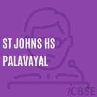 St Johns Hs Palavayal Secondary School Logo